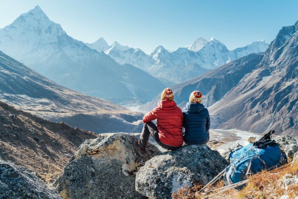 A visit to everest base camp is a worthy challenge an realistic goal for anyone