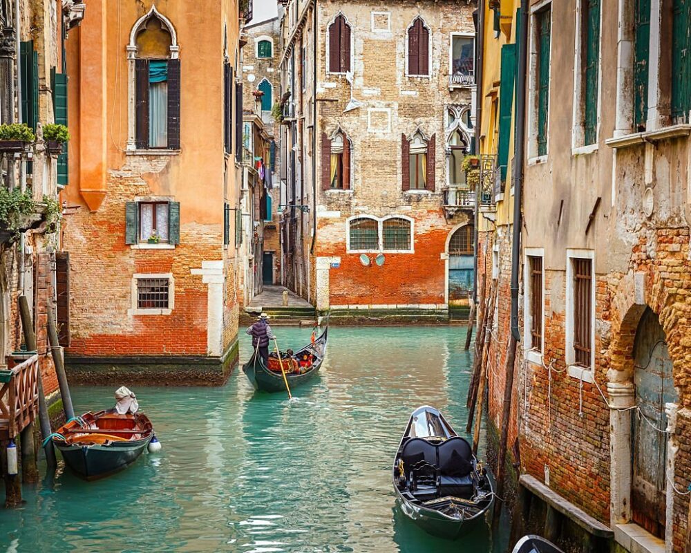 You should go on a trip to Venice because of its special charm.