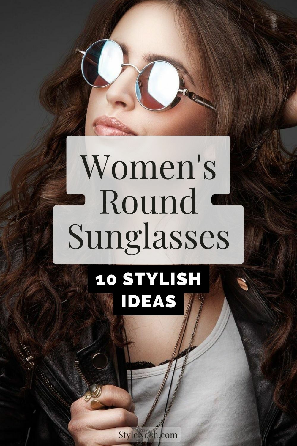 Stylish Womens Round Sunglasses