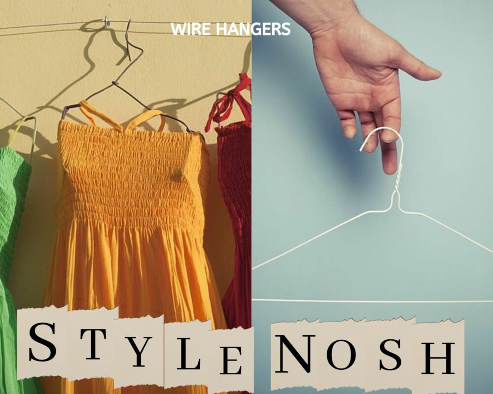 Like plastic hangers wire hangers have downsides. Wire hangers bend easily reducing their effectiveness