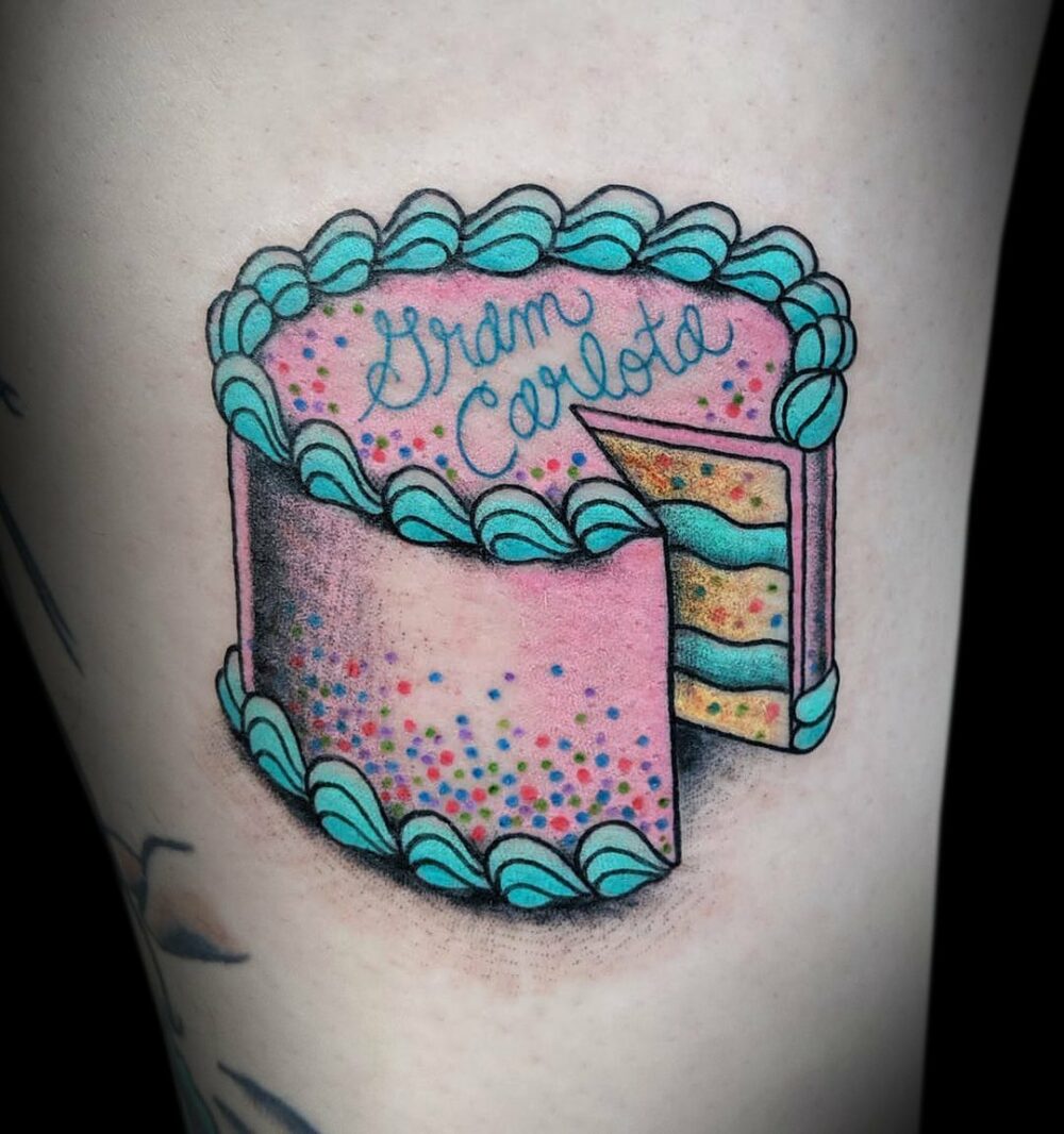 Sweets such as baked products like cakes and cupcakes are something that everyone appreciates having tattoos on hand